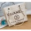 Chanel Mixed Fibers Deauville Small Shopping Tote Bag A67000 White 2021