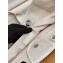 Chanel Mixed Fibers Deauville Large Shopping Tote Bag A66941 White 2021