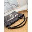Chanel Mixed Fibers Deauville Small Shopping Tote Bag A67000 Black 2021