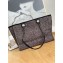 Chanel Mixed Fibers Deauville Medium Shopping Tote Bag A67001 Black 2021