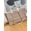 Chanel Mixed Fibers Deauville Large Shopping Tote Bag A66941 Beige 2021
