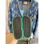Balenciaga Fake Shearling Mallorca Sandals Green 2021