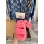Balenciaga Fake Shearling Mallorca Sandals Pink 2021