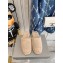 Balenciaga Fake Shearling Cosy BB Mules Beige 2021