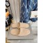 Balenciaga Fake Shearling Cosy BB Mules Beige 2021