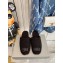Balenciaga Fake Shearling Cosy BB Mules Black 2021