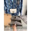 Balenciaga Fake Shearling Cosy BB Mules Gray 2021
