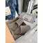 Balenciaga Fake Shearling Cosy BB Mules Gray 2021