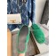 Balenciaga Fake Shearling Cosy BB Mules Green 2021