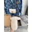 Balenciaga Fake Shearling Cosy BB Mules White 2021