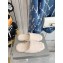 Balenciaga Fake Shearling Cosy BB Mules White 2021