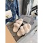 Balenciaga Fake Shearling Mallorca Sandals White 2021