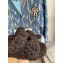 Balenciaga Fake Shearling Mallorca Sandals Black 2021