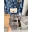 Balenciaga Fake Shearling Mallorca Sandals Gray 2021