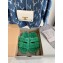 Balenciaga Fake Shearling Mallorca Sandals Green 2021
