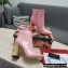 Dolce & Gabbana Heel 10.5cm Leather Ankle Boots Patent Pink with DG Karol Heel 2021