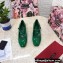 Dolce & Gabbana Heel 6.5cm Patent Leather Mary Janes Green with DG Karol Heel 2021