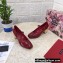 Dolce & Gabbana Heel 6.5cm Patent Leather Mary Janes Red with DG Karol Heel 2021