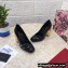 Dolce & Gabbana Heel 10.5cm Patent Leather Pumps Black with DG Karol Heel 2021