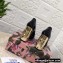 Dolce & Gabbana Heel 10.5cm Patent Leather Pumps Black with DG Karol Heel 2021