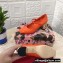 Dolce & Gabbana Heel 6.5cm Patent Leather Mary Janes Orange with DG Karol Heel 2021