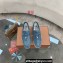 Loro Piana Shearling Fur Suede Calfskin Summer Charms Walk Loafers