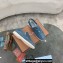 Loro Piana Shearling Fur Suede Calfskin Summer Charms Walk Loafers