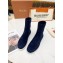 Loro Piana Knit Cocoon Suede Walk Ankle Boots Navy Blue