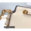 Fendi Touch Leather Bag White 2021
