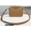Fendi Touch Leather Bag Beige 2021