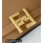Fendi Touch Leather Bag Beige 2021