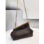 Fendi First Small Python Leather Bag Coffee 2021