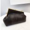 Fendi First Small Python Leather Bag Coffee 2021