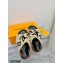 Louis Vuitton Shearling Paseo Flat Comfort Sandals Beige 2021