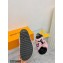 Louis Vuitton Shearling Paseo Flat Comfort Sandals Pink 2021