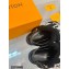 Louis Vuitton Shearling Paseo Flat Comfort Sandals Black 2021