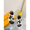 Louis Vuitton Shearling Paseo Flat Comfort Sandals White 2021