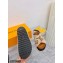 Louis Vuitton Shearling Paseo Flat Comfort Sandals Brown 2021