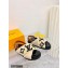 Louis Vuitton Shearling Paseo Flat Comfort Sandals Beige 2021