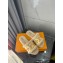 Louis Vuitton Shearling and Raffia Lock It Flat Mules Beige 2021