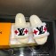 Louis Vuitton Shearling Paseo Flat Comfort Mules White 2021