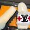 Louis Vuitton Shearling Paseo Flat Comfort Mules White 2021