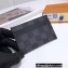 Louis Vuitton Double Card Holder Damier Graphite Canvas