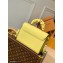 Louis Vuitton Twist MM Bag Scrunchie Handle Ginger Yellow 2021