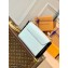 Louis Vuitton Epi Leather Twist MM Bag M58526 White 2021
