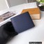 Louis Vuitton Amerigo Wallet Taiga Leather Ocean Blue M62046