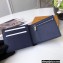 Louis Vuitton Amerigo Wallet Taiga Leather Ocean Blue M62046