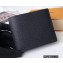 Louis Vuitton Amerigo Wallet Taiga Leather Black M62045