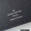 Louis Vuitton Amerigo Wallet Taiga Leather Black M62045