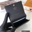 Louis Vuitton Enveloppe Carte de visite Card Holder Taiga Leather Black M64595